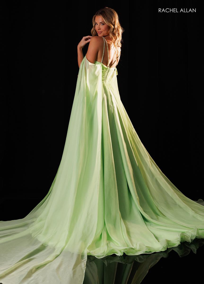 Sweetheart Floor-Length Chiffon Formal A-Line Rachel Allan 50444