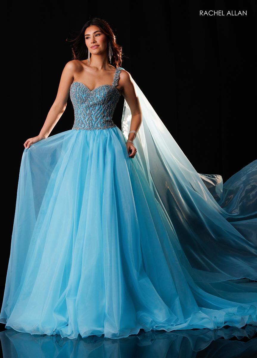 Sweetheart Floor-Length Tulle Formal Ball Gown Rachel Allan 50445