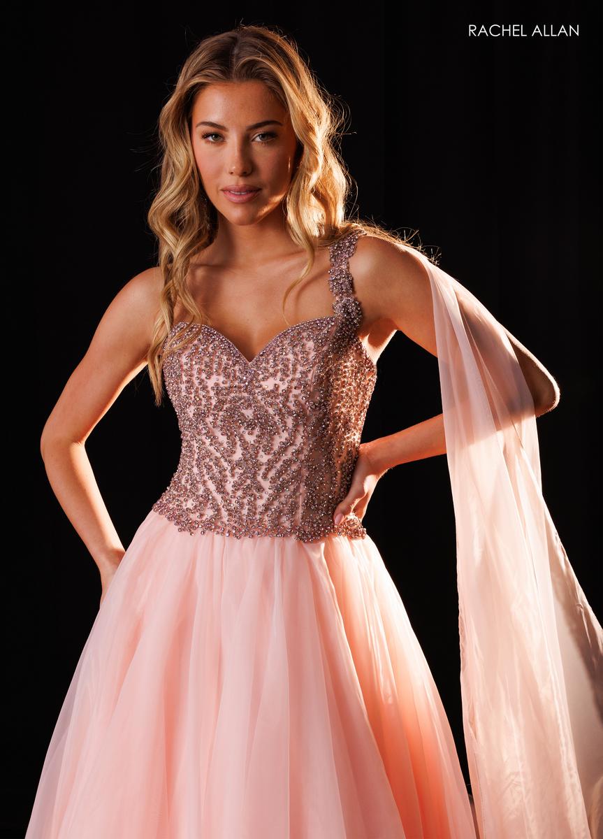 Sweetheart Floor-Length Tulle Formal Ball Gown Rachel Allan 50445