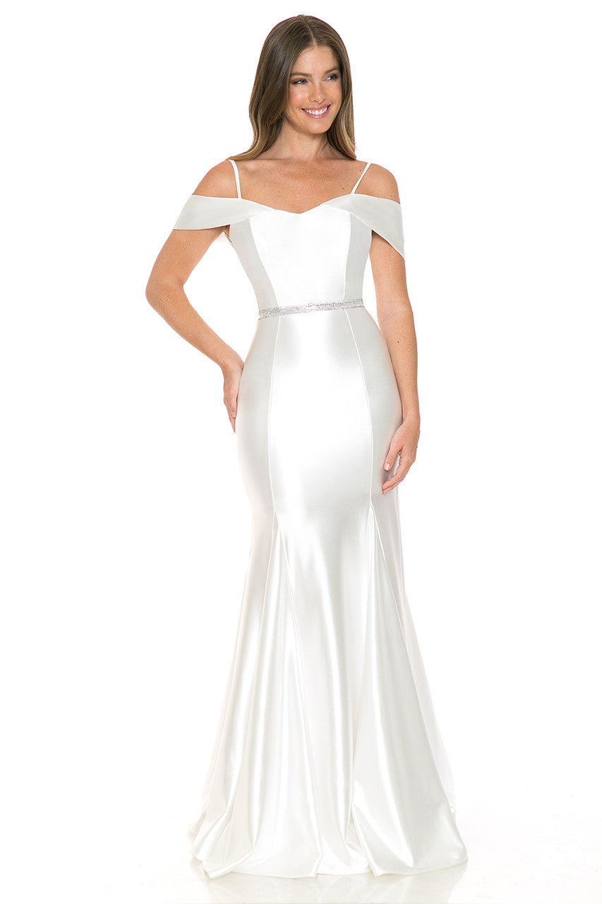 Wedding Dresses Long Mermaid Bridal Wedding Dress Lenovia 5244 Ivory
