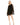 Cocktail Dresses Short High Low Beaded Cocktail Mini Dress Black
