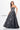 Formal Dresses Long A Line Formal Metallic Lace Applique Evening Gown Black/Pewter