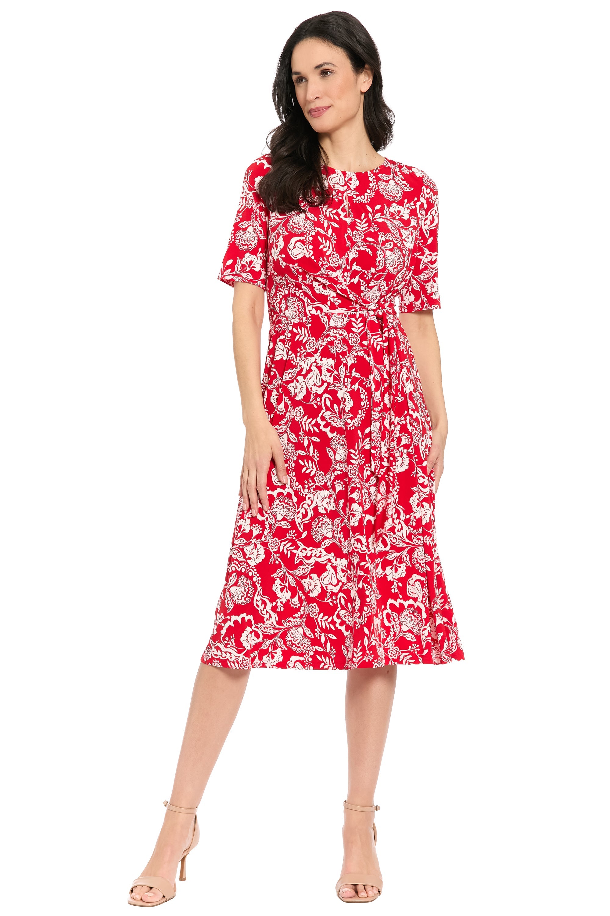 London Times Dress T8187M