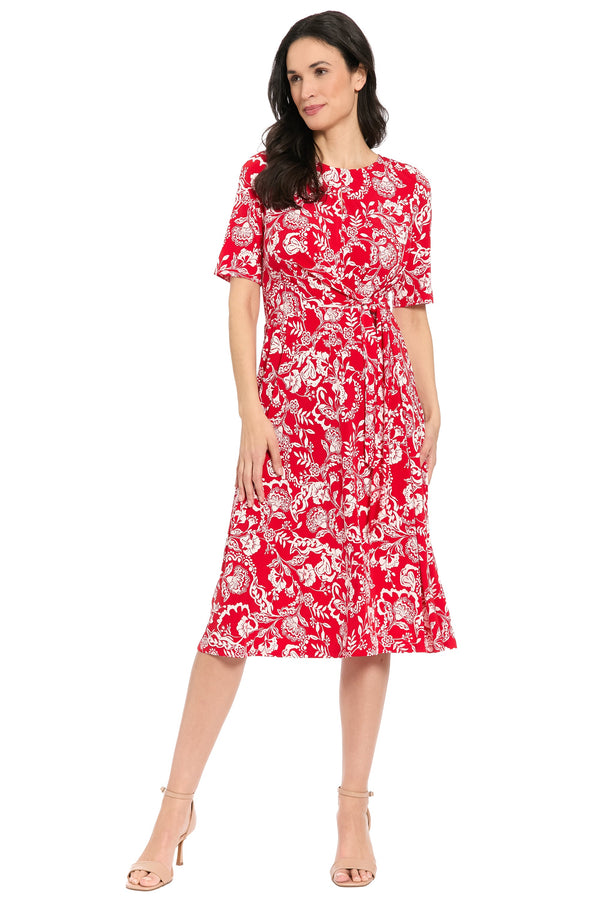 London Times Dress T8187M