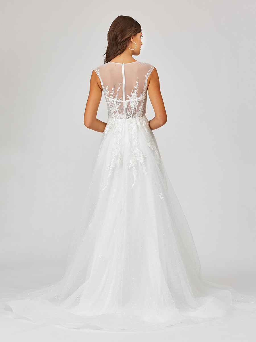 Wedding Dresses Long Lace Wedding Dress Ivory