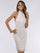 Cocktail Dresses Short Cocktail Fitted Mini Dress Ivory