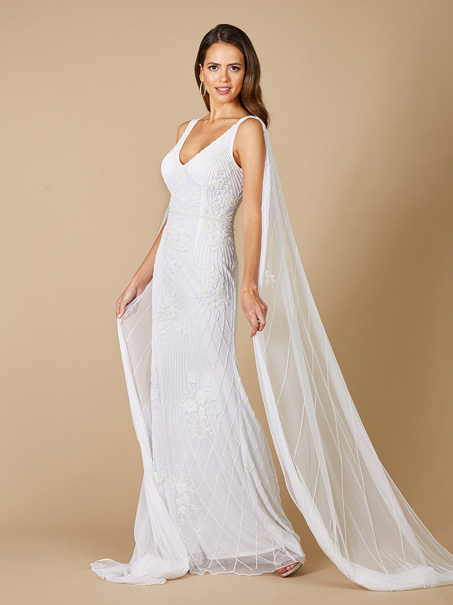 Lara Dresses 51055 Wedding Long Simple Dress