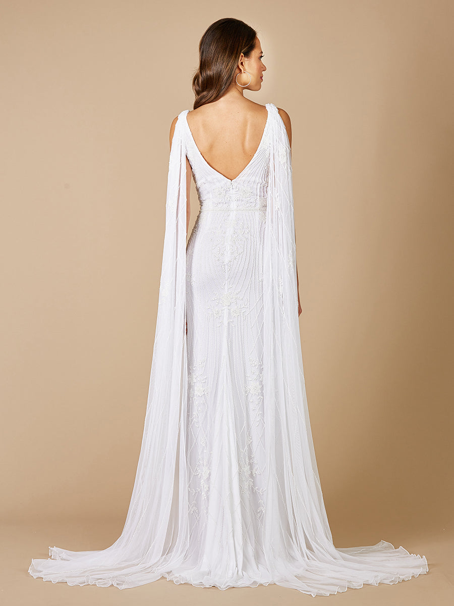 Wedding Dresses Wedding Long Simple Dress Ivory