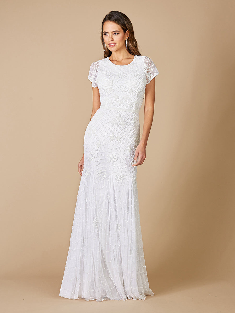 Lara Dresses 51068 Bridal Long Wedding Mermaid Dress