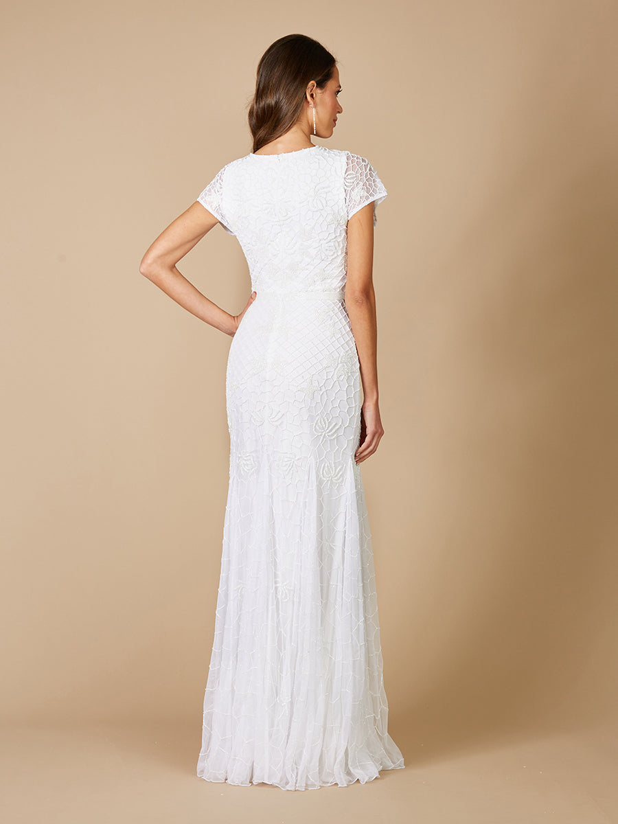 Lara Dresses 51068 Bridal Long Wedding Mermaid Dress