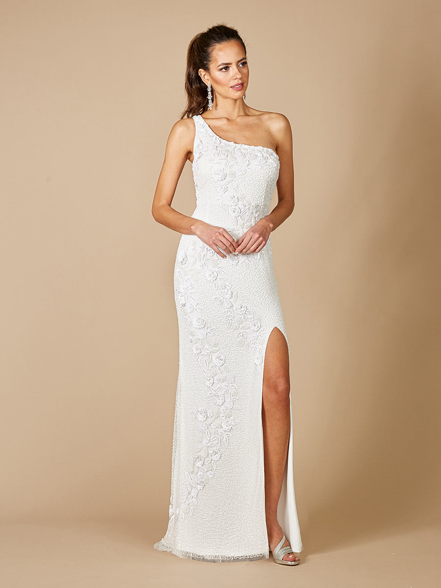 Wedding Dresses Bridal Gown Long Floral Wedding Dress Ivory