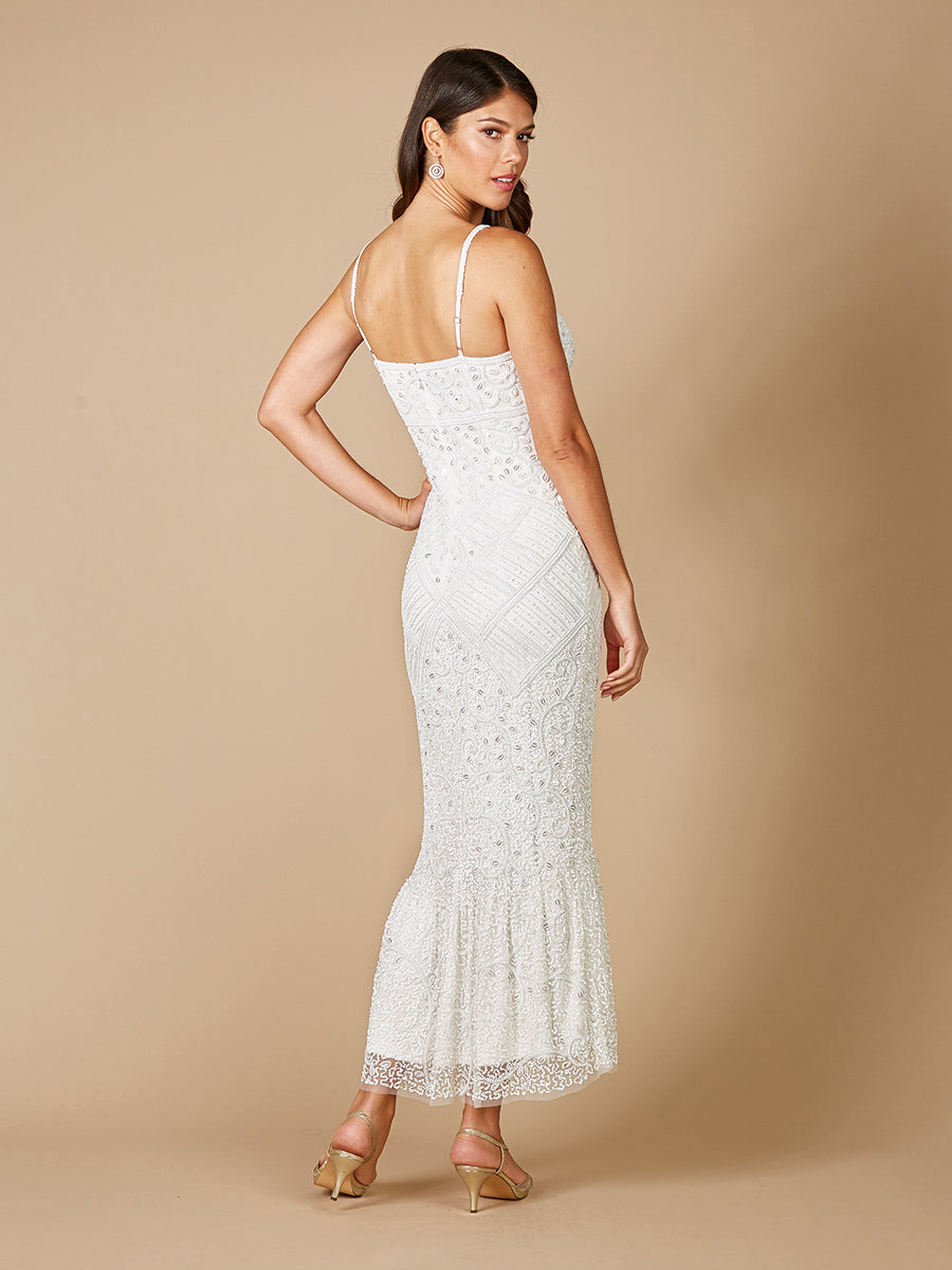 Lara Dresses 51093 Short Bridal Gown Simple Wedding Dress