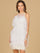 Wedding Dresses Fitted Wedding Short Feather Dress Ivory