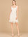 Wedding Dresses Bridal Short Wedding Fitted Dress Ivory