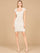 Wedding Dresses Beaded Short Wedding Dress Ivory