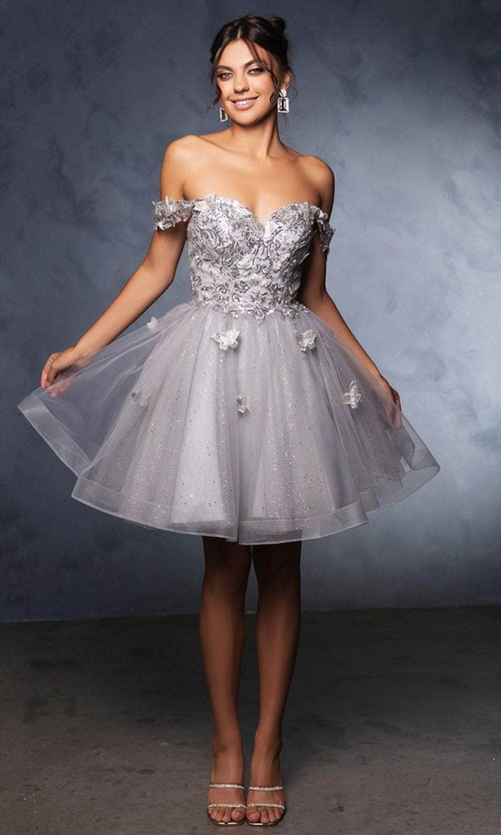 Sweetheart Mini/Short Tulle Cocktail A-Line May Queen 2105