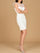 Wedding Dresses Bridal Short Wedding Mini Dress Ivory