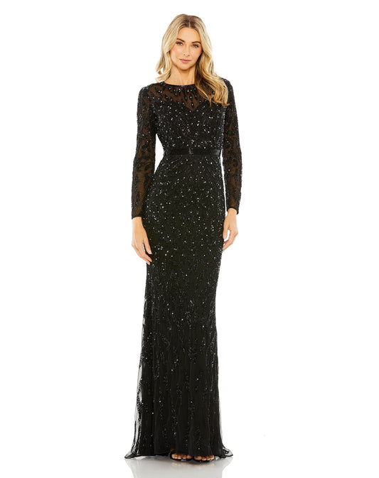 Mother of the Bride Dress Long Mother of the Bride Dress Black