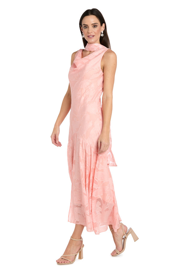 Tea Length Floral Cocktail Formal Dress R&M Richards 5135