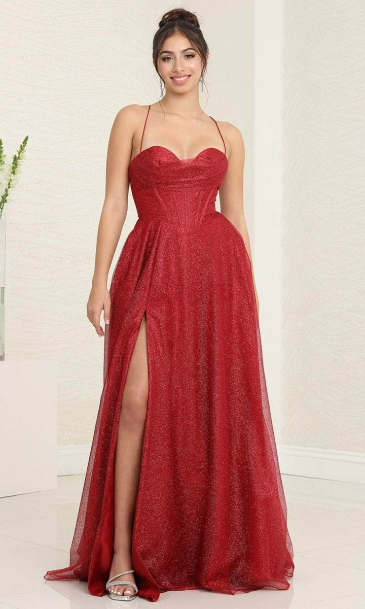 Sweetheart Floor-Length Tulle Prom A-Line May Queen 2064
