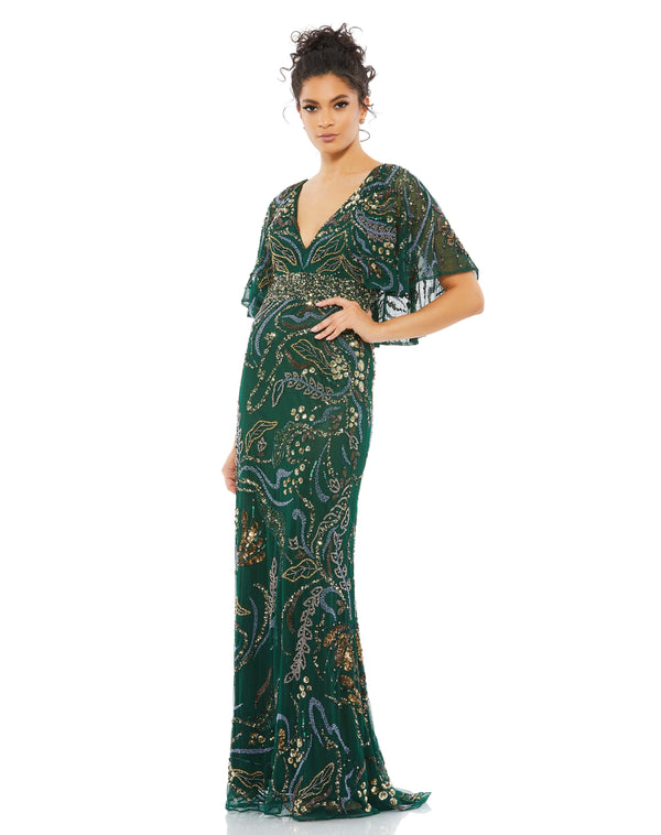 Long Beaded Mother of the Bride Dress Beaded Mother of the Bride Long Mac Duggal 5239