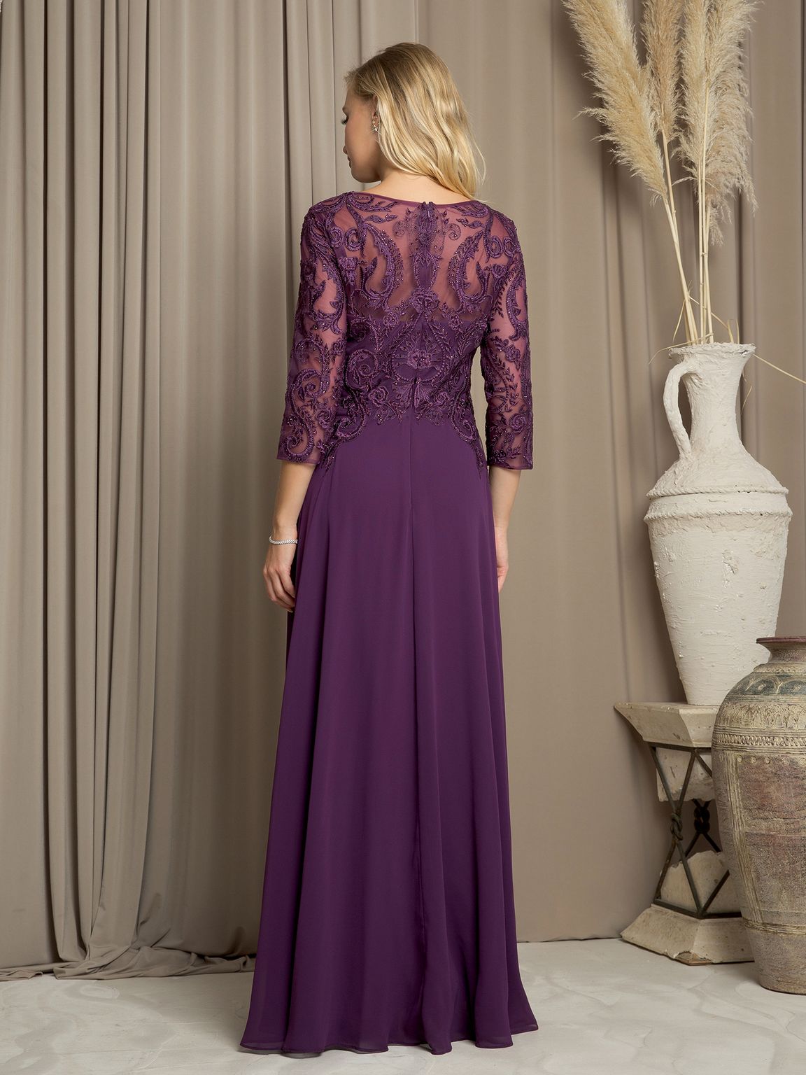 Eva Fashion 5248 Long Formal Mother of the Bride Dress