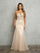Prom Dresses Long Fitted Formal Prom Dress Champagne