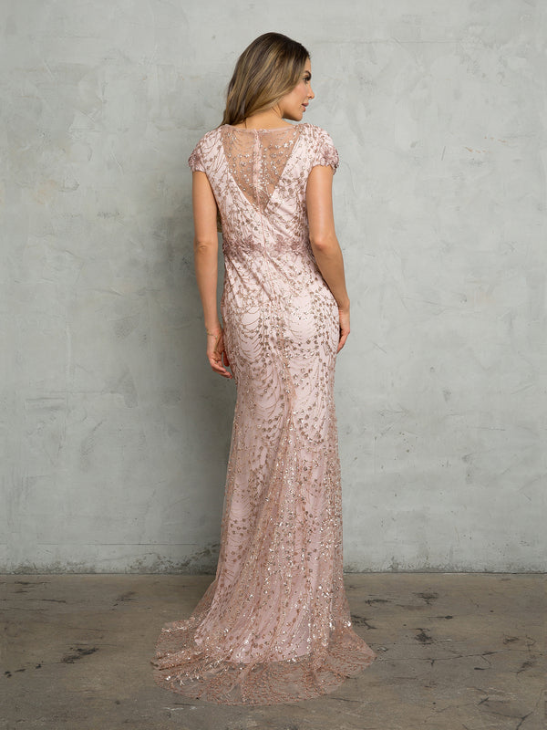 VIVA FOREVER DRESS / GLITTERY ECRU
