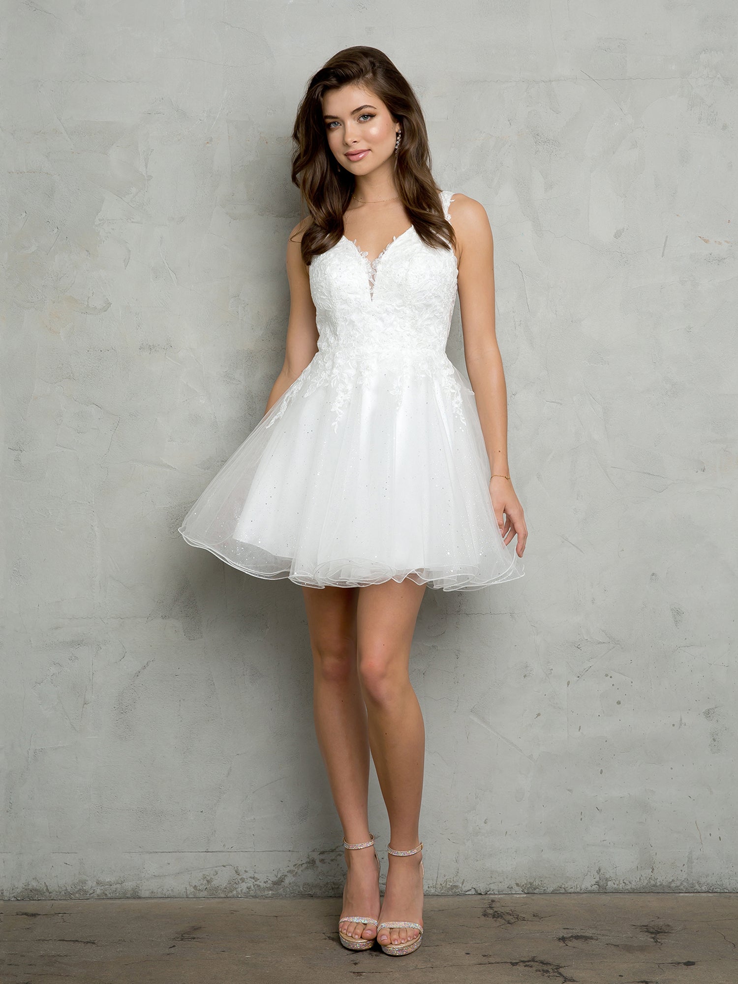 Eva Fashion 5267 Homecoming Short A Line Cocktail Prom Dress