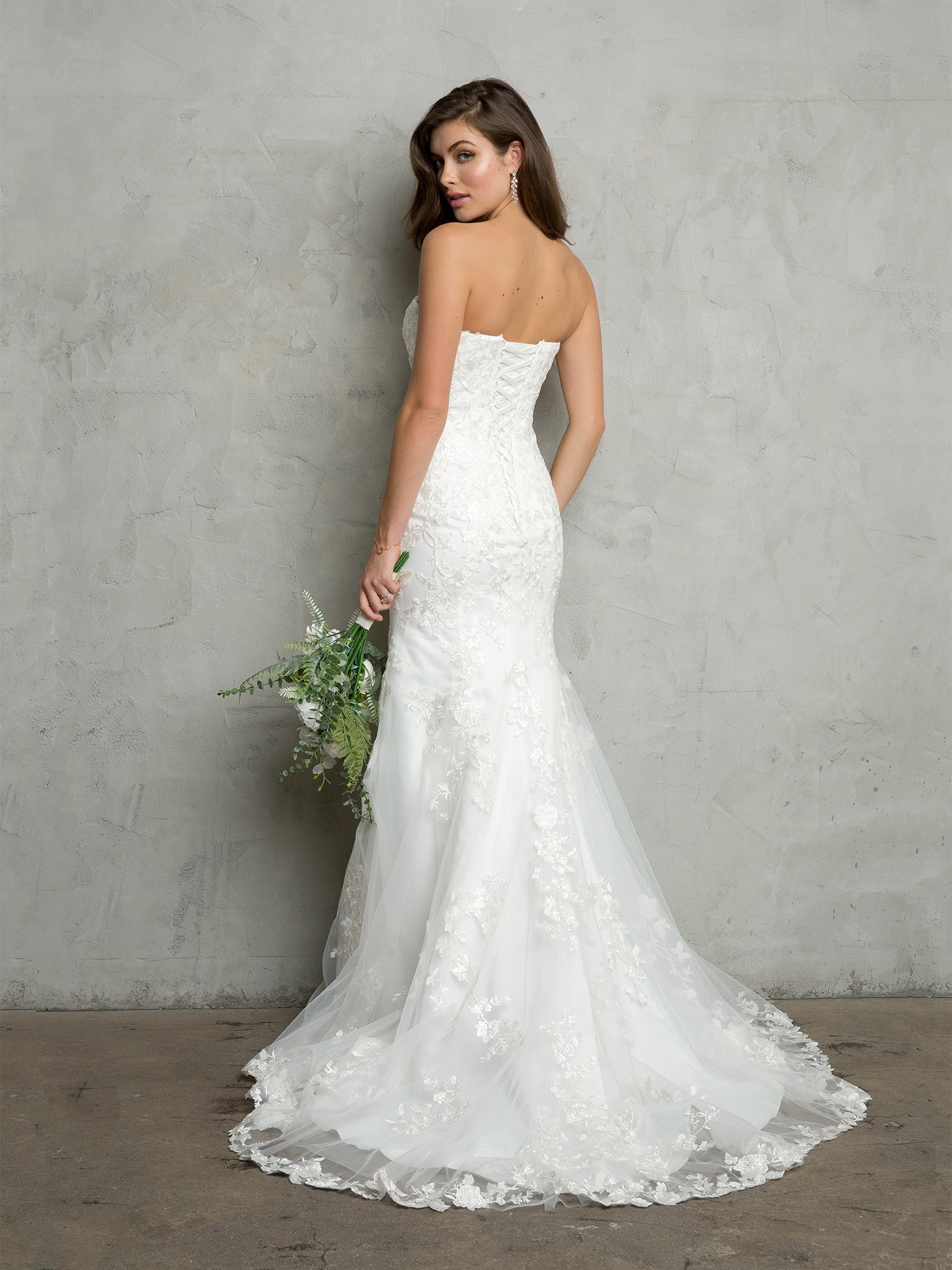 Eva Fashion 5268 Two Piece Long BridalGown Wedding Dress
