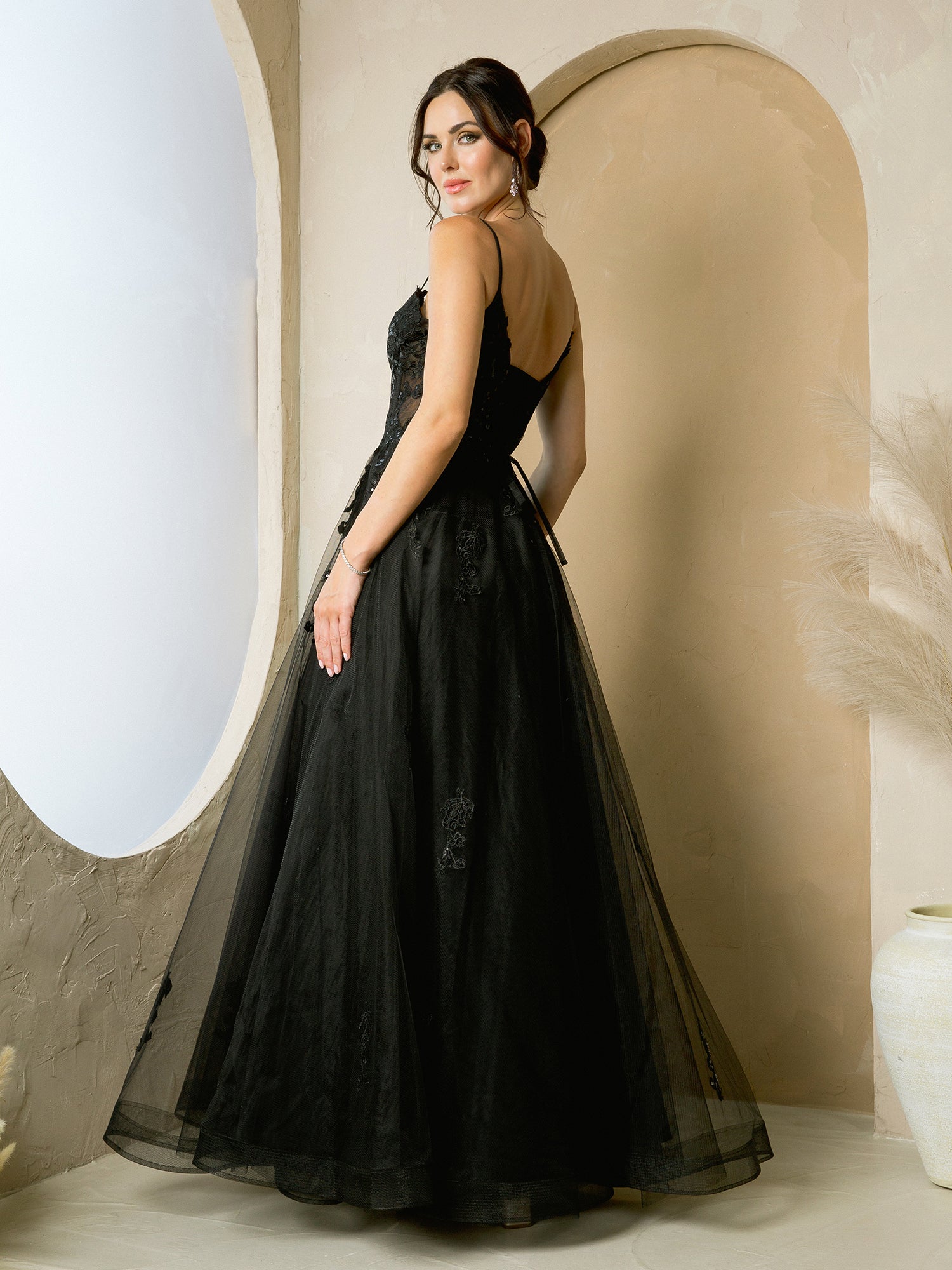 Eva Fashion 5270 Long A Line Formal Prom Dress