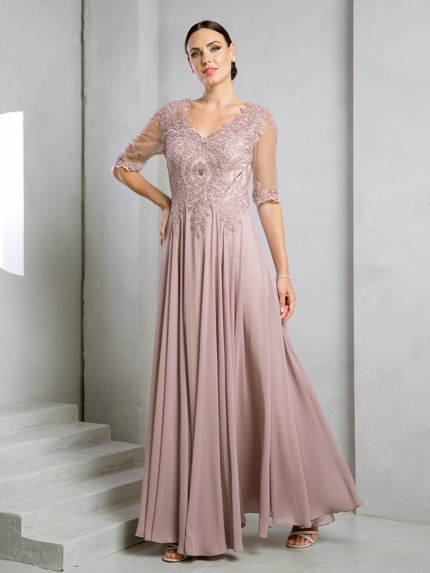 Eva Fashion 5271 Long Formal Mother of the Bride Dress