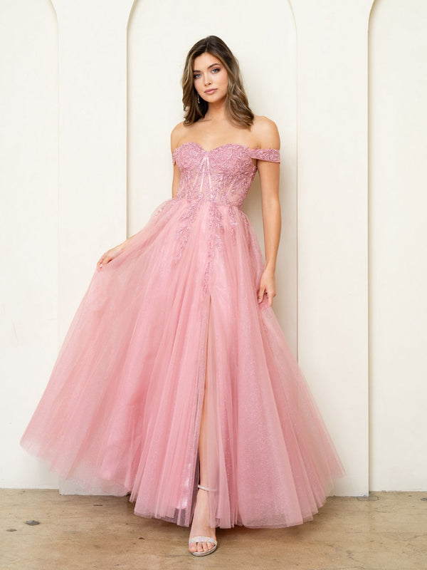she fashions prom dresses Shirees Lilac A-Line/Princess One Shoulder High Split Pleated Satin Prom Dresses with Flowers 2026