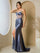 Prom Dresses Corset Long Fitted Formal Prom Dress Black