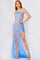 Prom Dresses Long Formal Slit Prom Dress Periwinkle