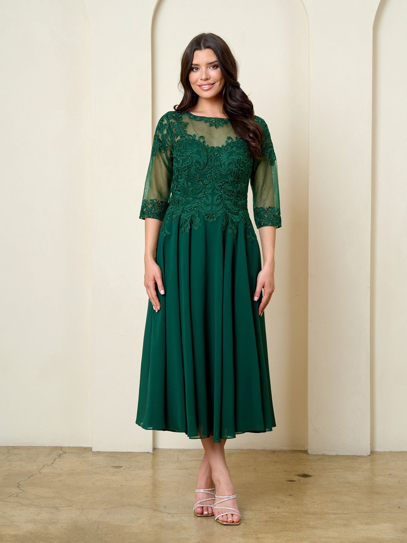 Cocktail Dresses Tea Length A Line Short Cocktail Dress Eva Fashion 5312 Hunter Green