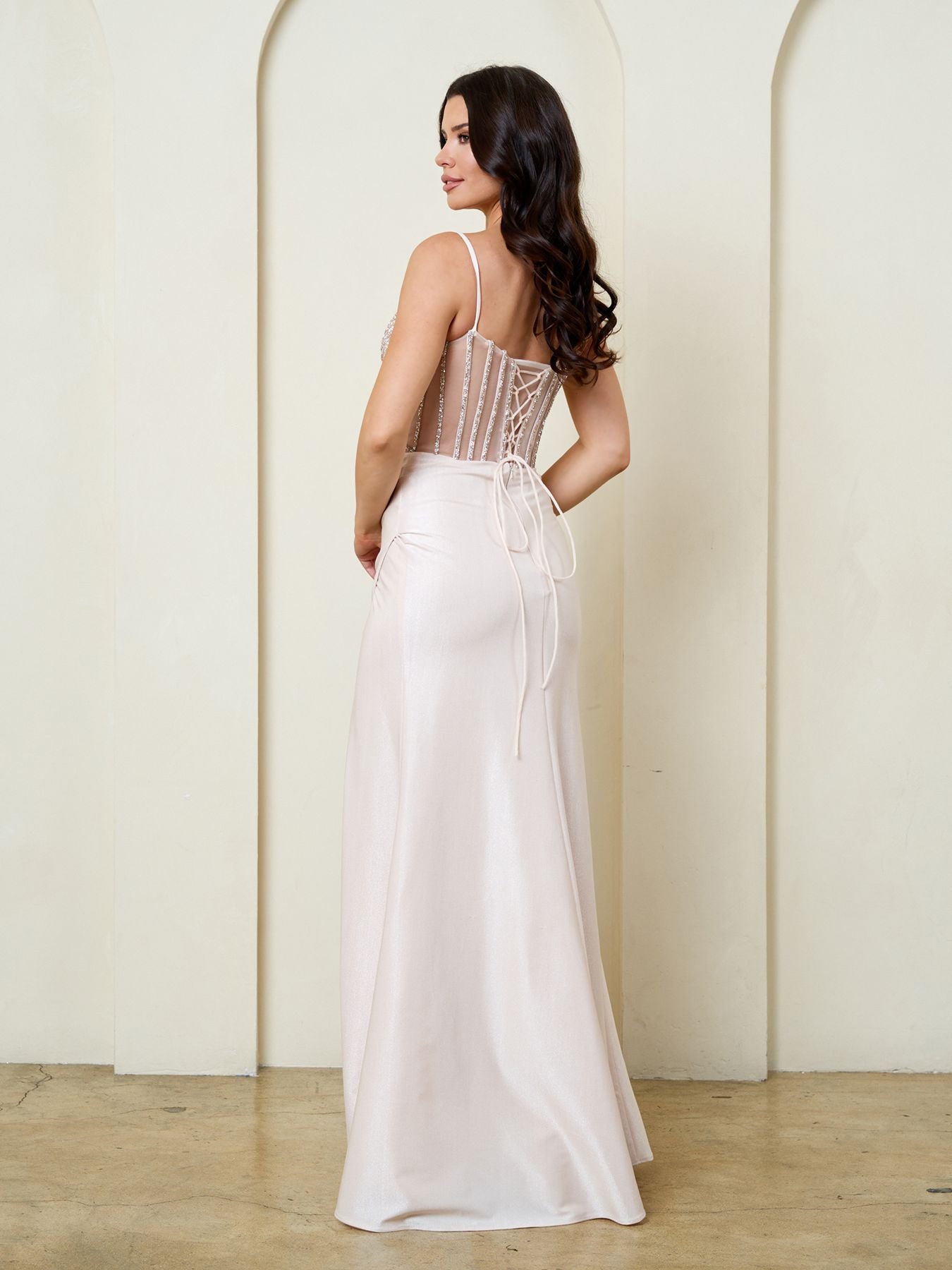 Sweetheart Long Velvet Prom Dress by Eva Fashion 5318 in Navy