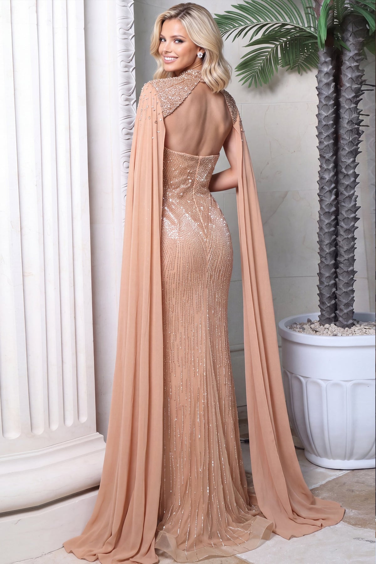 Sweetheart Floor-Length Sequin Occasion Mermaid Jovani 53249