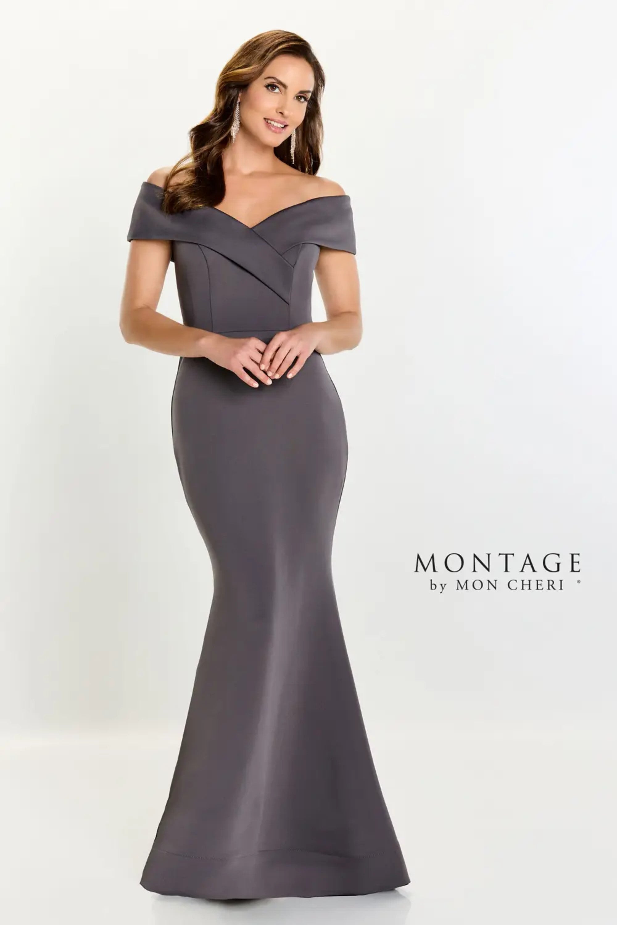 Formal Dresses Long Formal Mermaid Evening Dress Charcoal