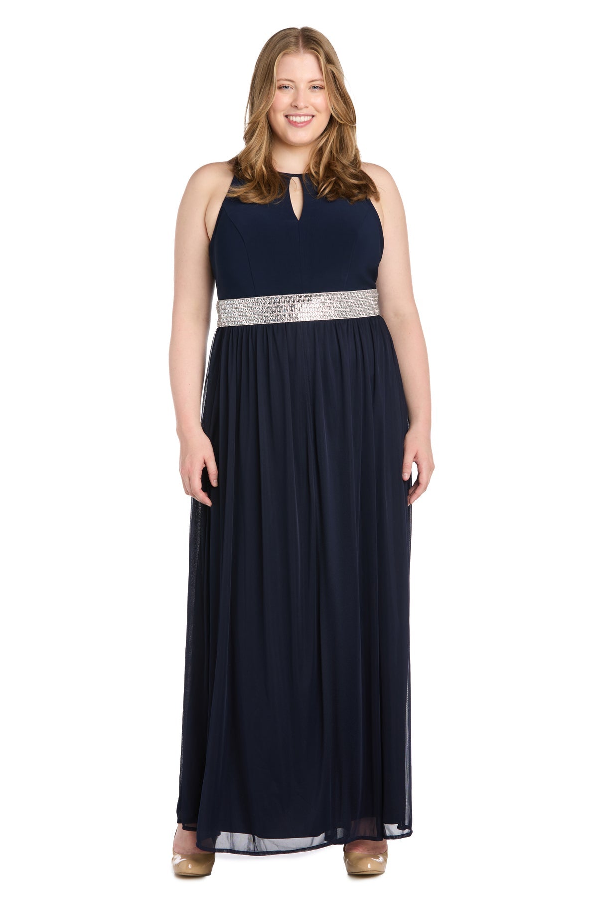 R&M Richards 5405W Plus Size Formal Long Dress R&M Richards 5405W Plus Size Formal Long Dress
