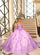 Quinceniera Dresses Beaded Ball Gown Long Quinceanera Dress Lilac/Pink