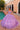 Quinceniera Dresses Long Ball Gown 3D Floral Detachable Hooded Cape Quinceanera Dress Lilac