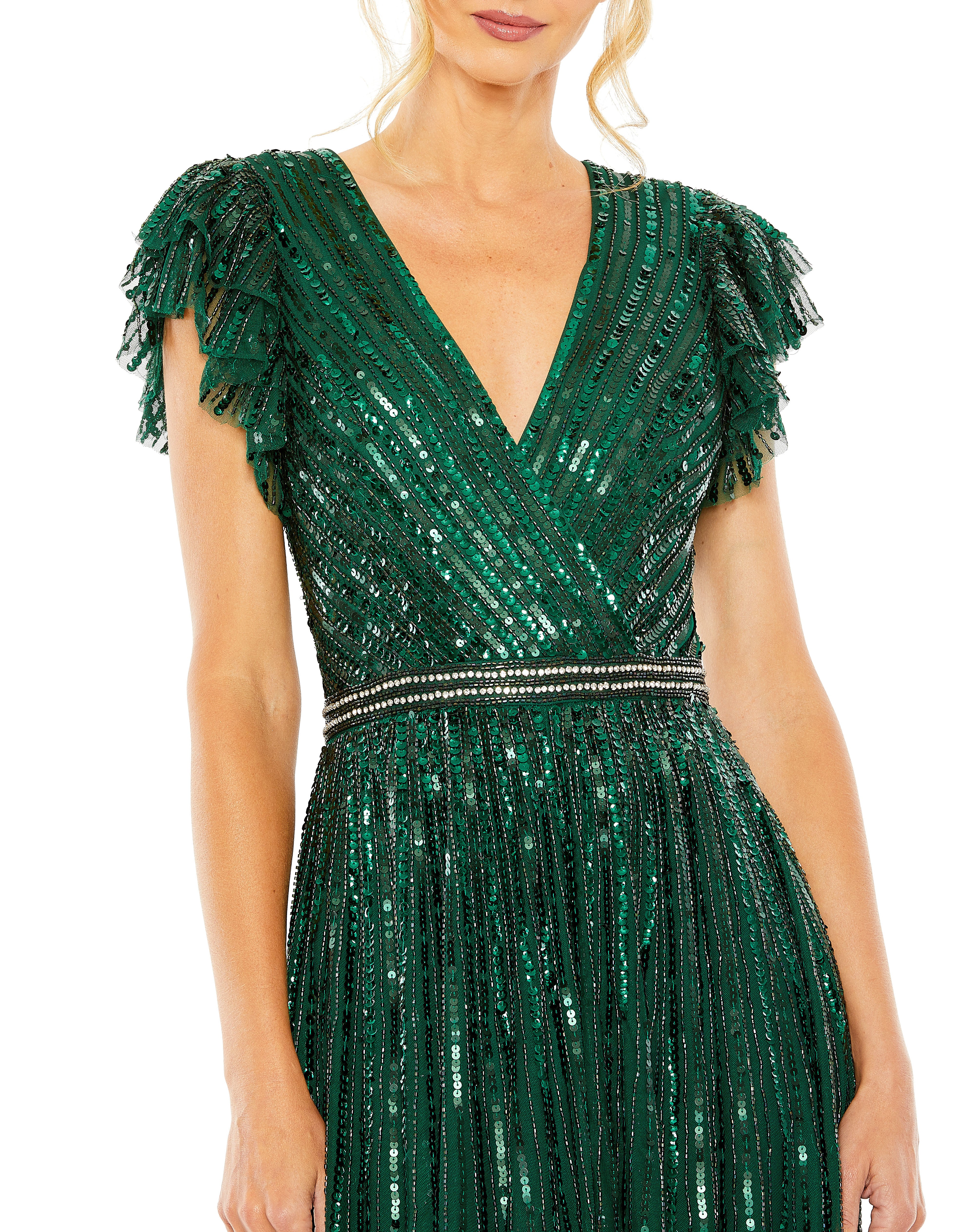 Short Sleeve Formal Dress Short Sleeves Mac Duggal 5502