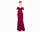 Formal Dresses Long Formal Peplum Evening Dress Cranberry