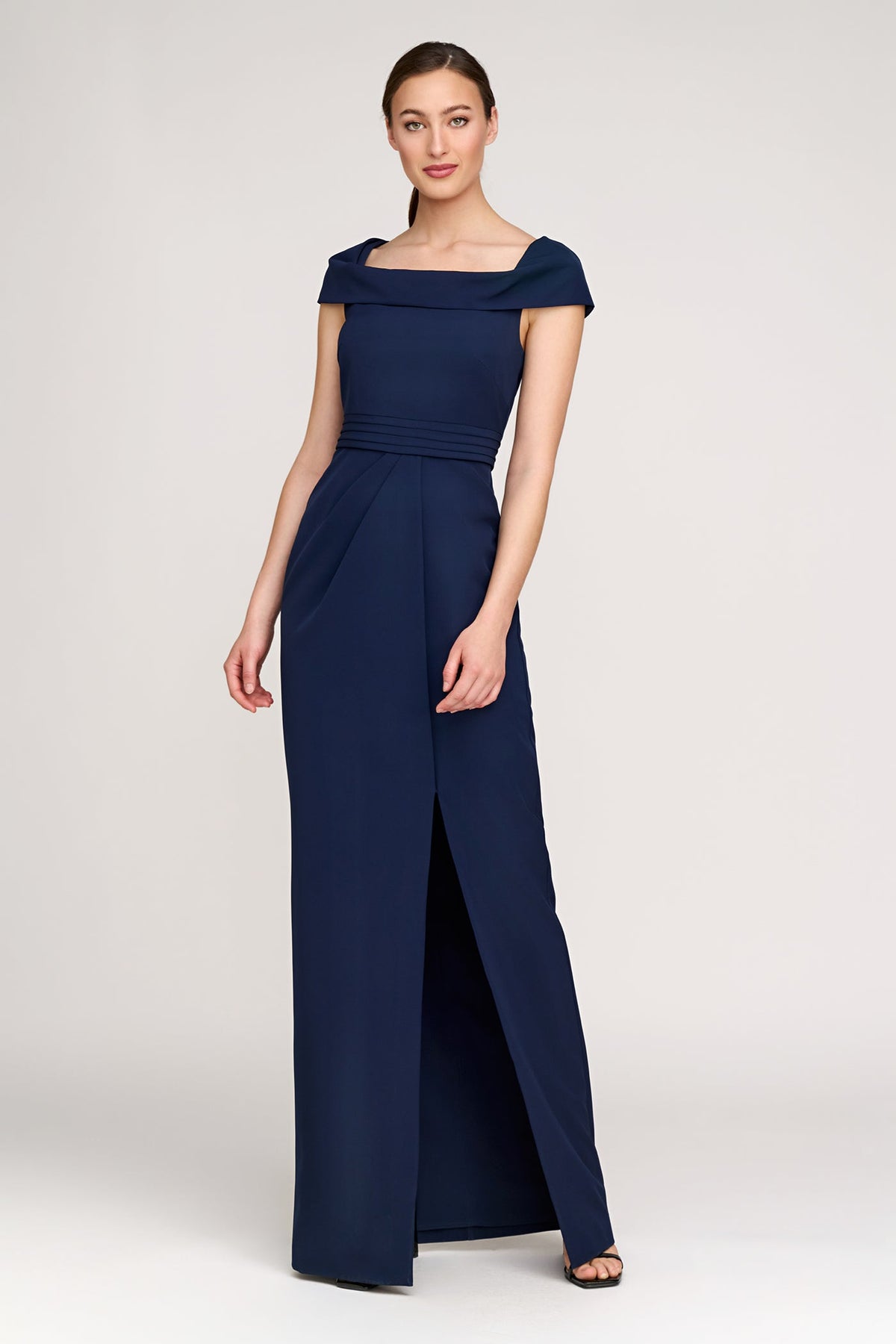 Kay Unger Anastasia Gown in Dark Midnight