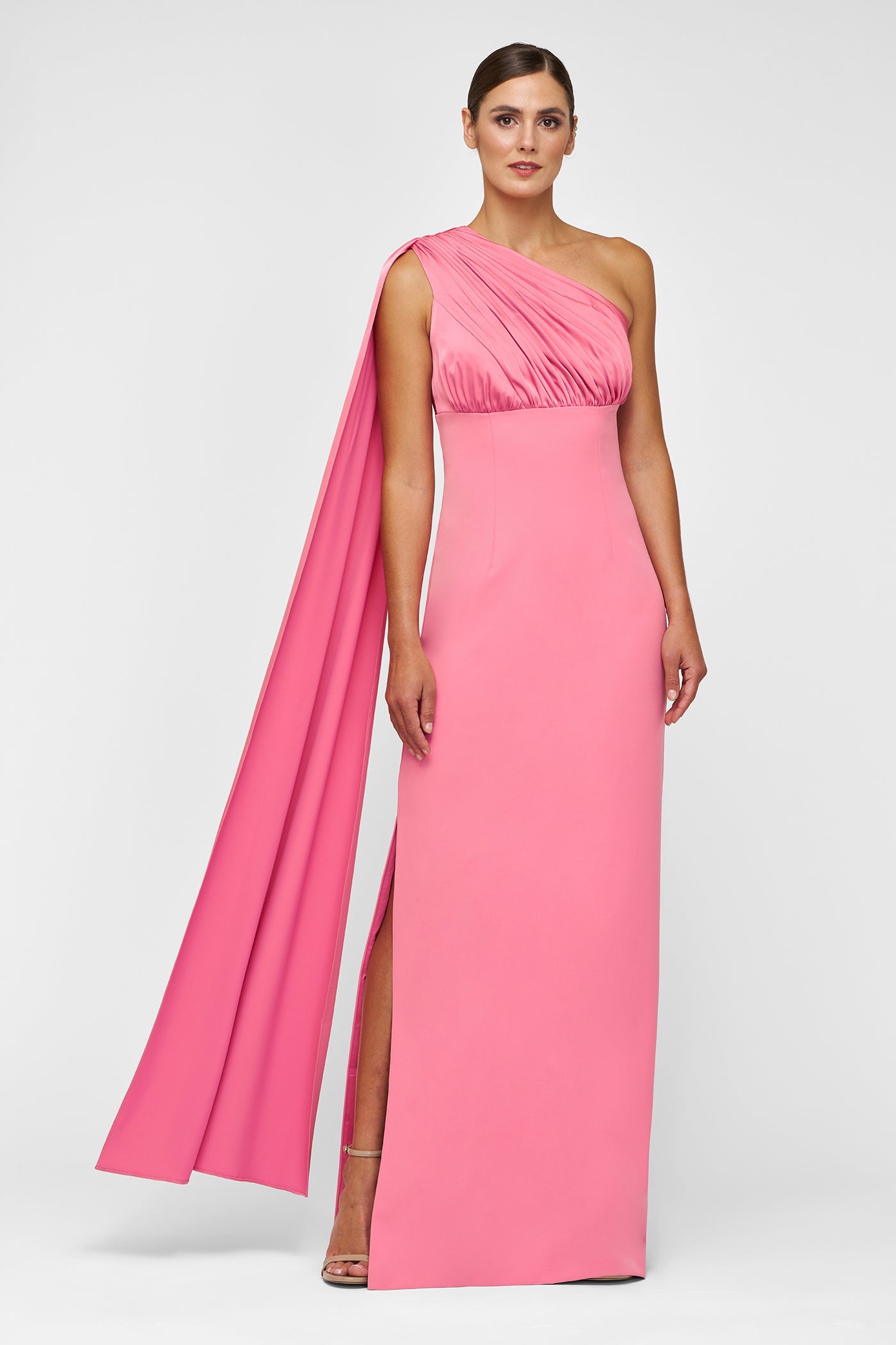 One-Shoulder Column Gown Kay Unger 55113726
