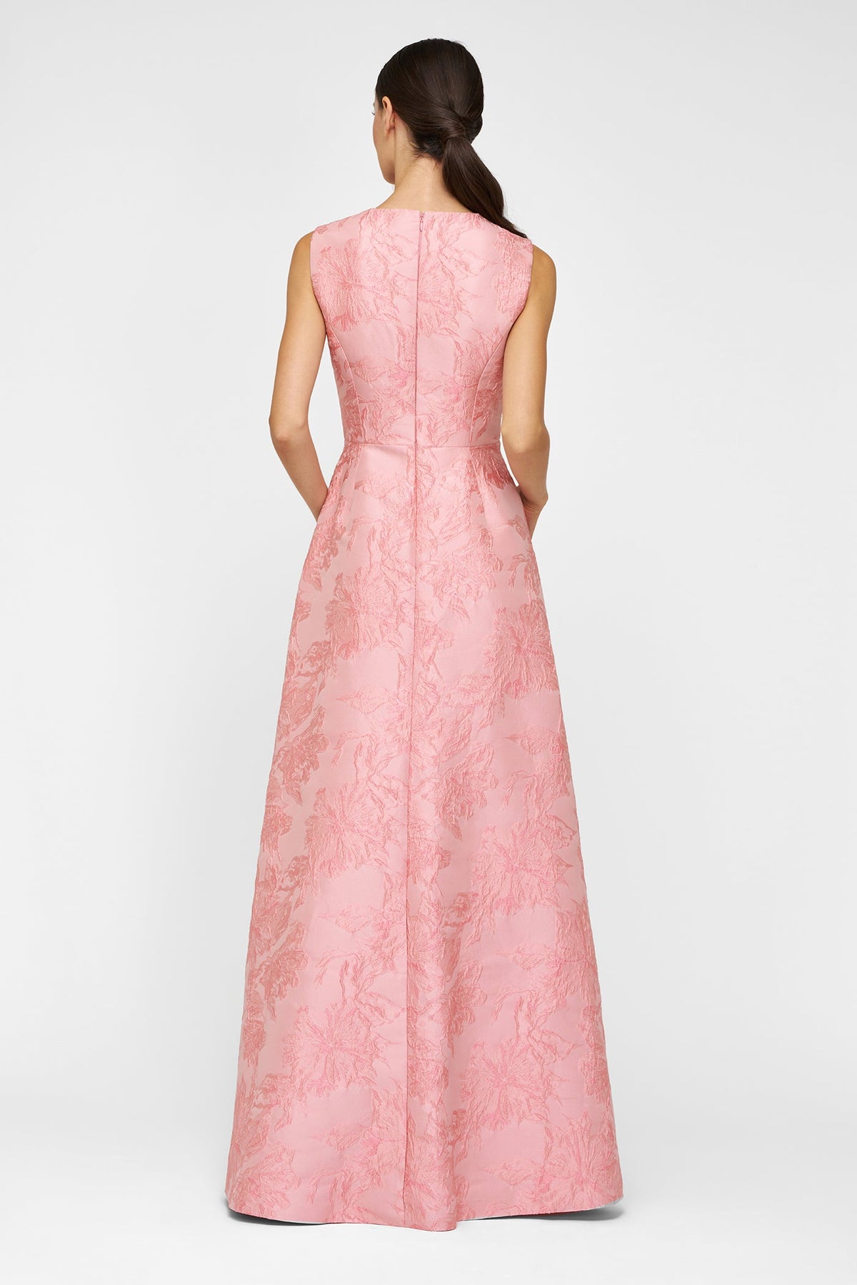 Kay Unger Elaine Gown in Misty Rose