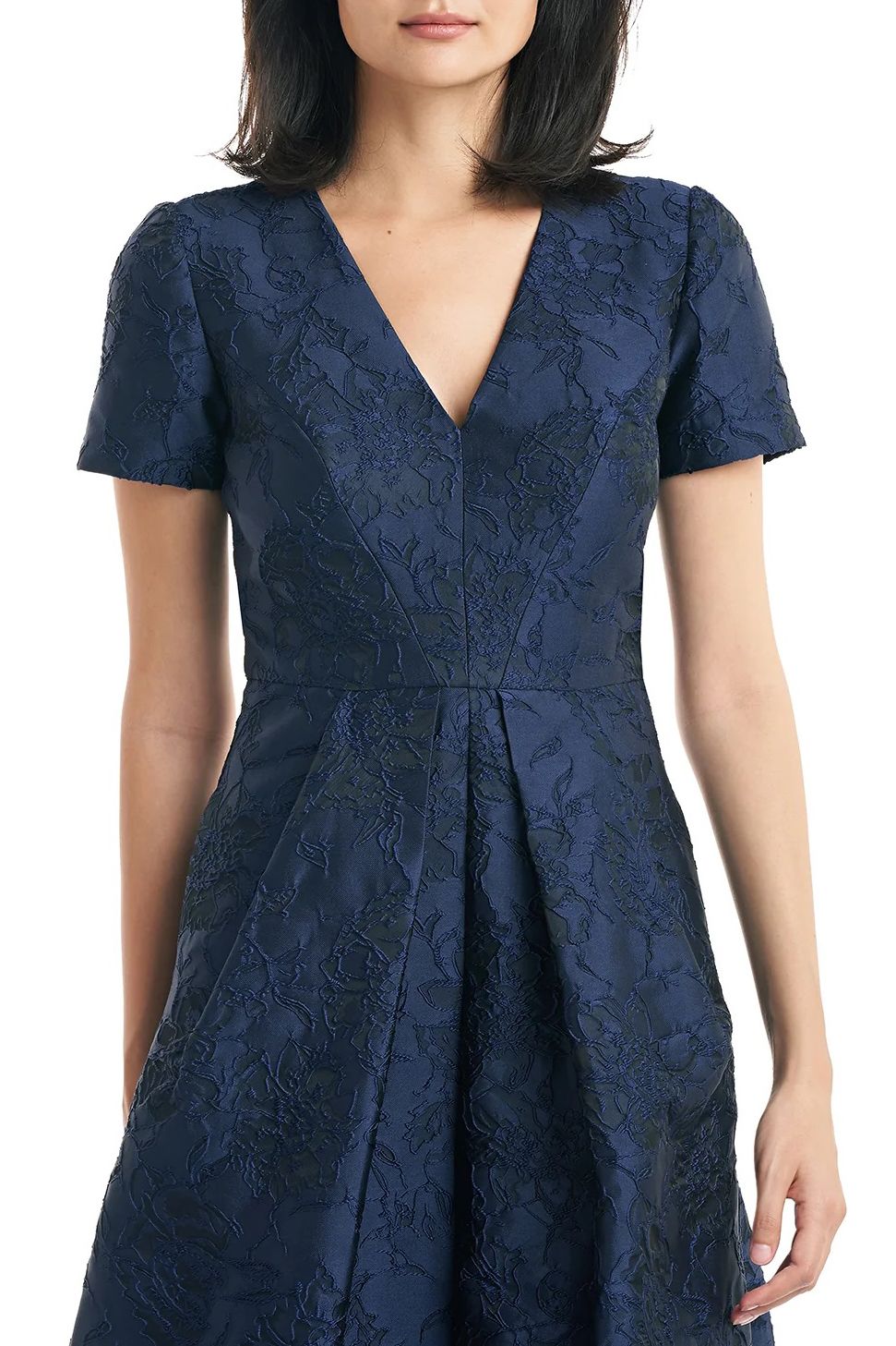 Kay Unger 5516713 Long Formal Short Sleeve Dress