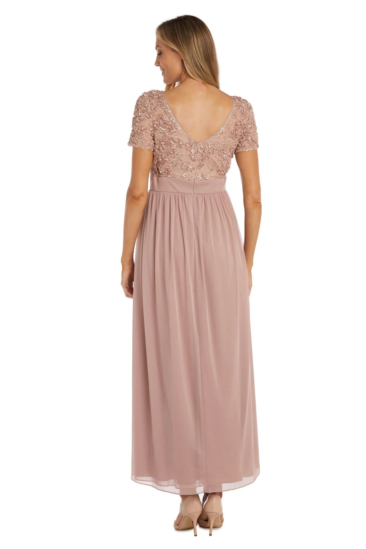 R&M Richards 5516 Short Sleeve Mother Of The Bride Dress