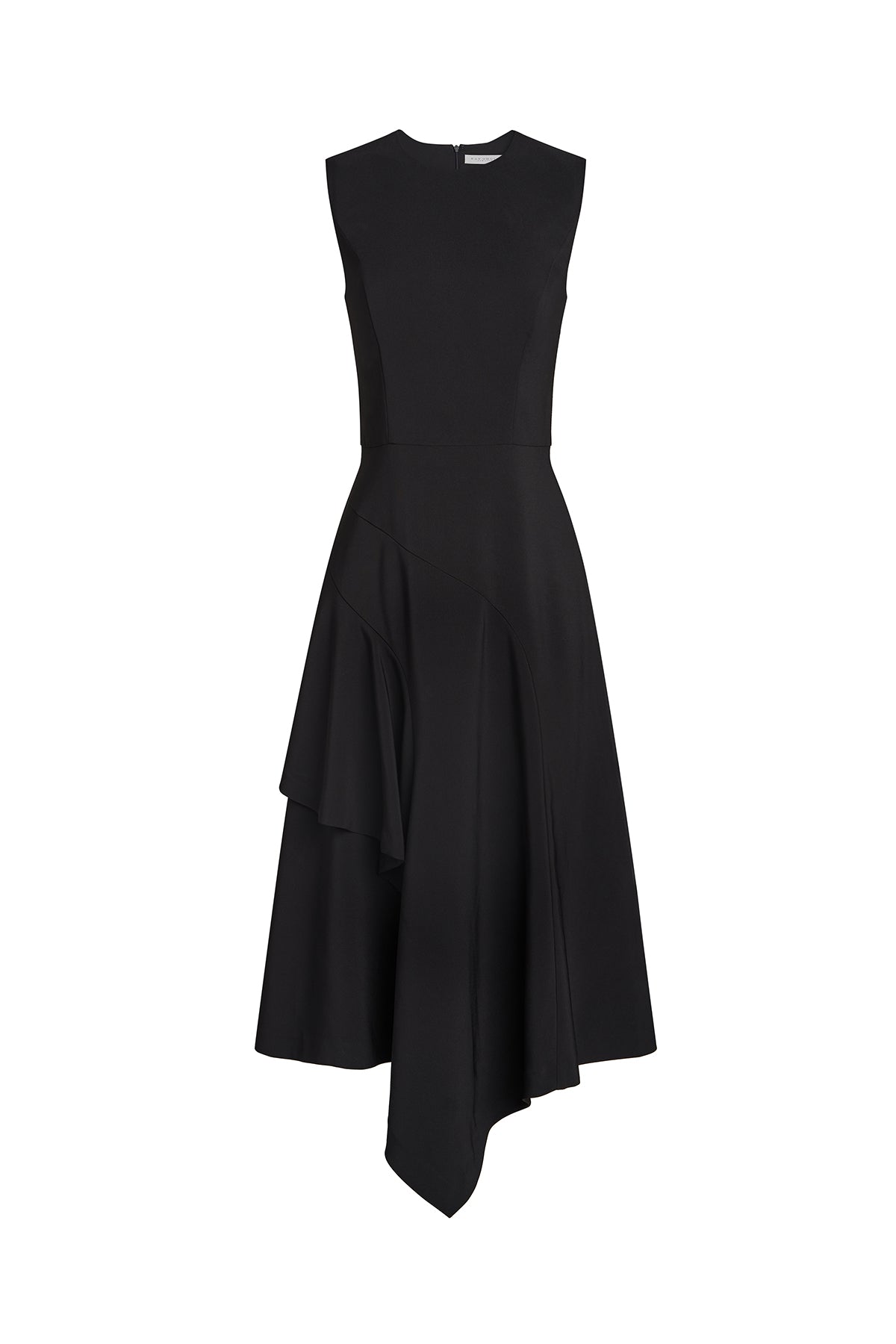 Kay Unger Bryce Midi Dress in Black